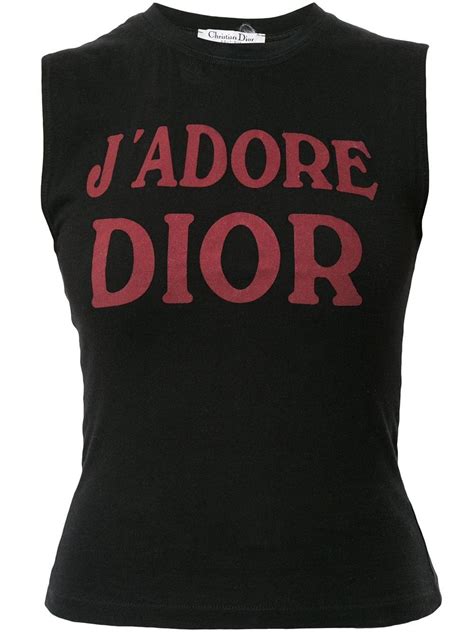 dior tank top 2017|pre owned christian Dior shirts.